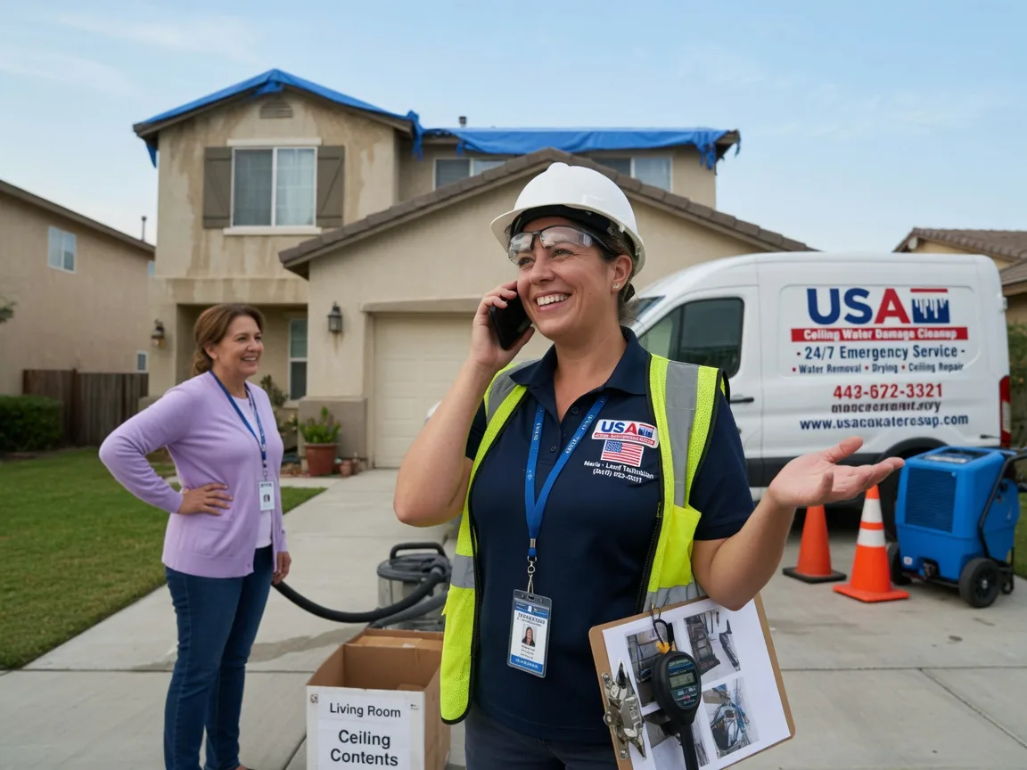 Ceiling Water Damage Restoration Bluford, IL FAQs